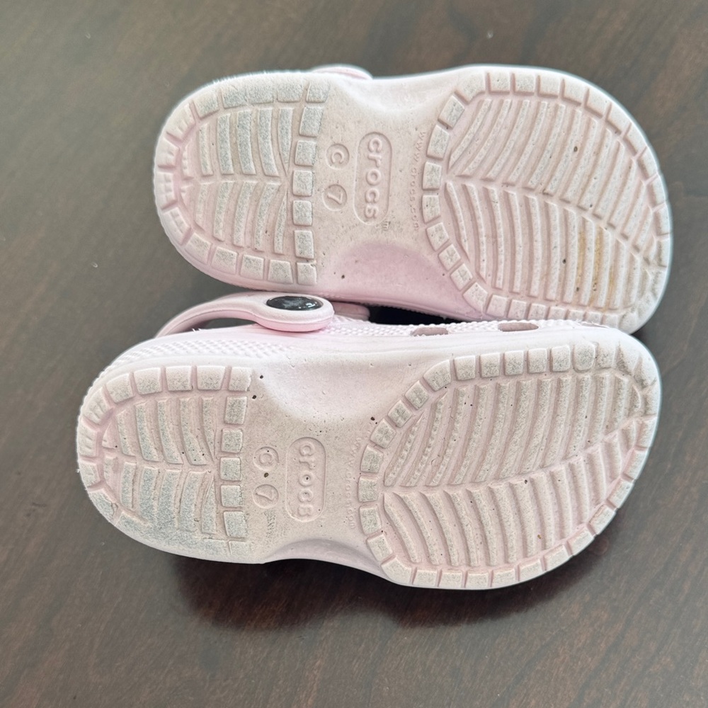 CROCS Classic Toddler Clogs - Blush Pink - Picture 5 of 10